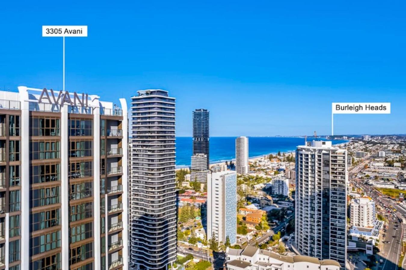 Apartment Broadbeach Ocean View Wifi Parking Gold Coast